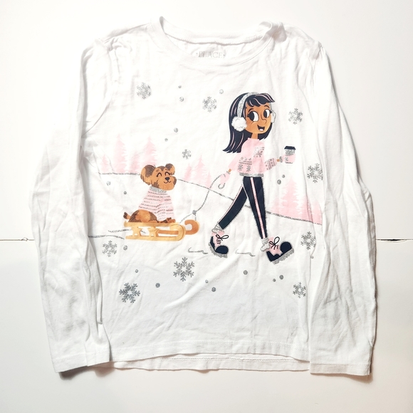 Girl's long sleeves 2 pc bundle size: 7/8 - Picture 2 of 11